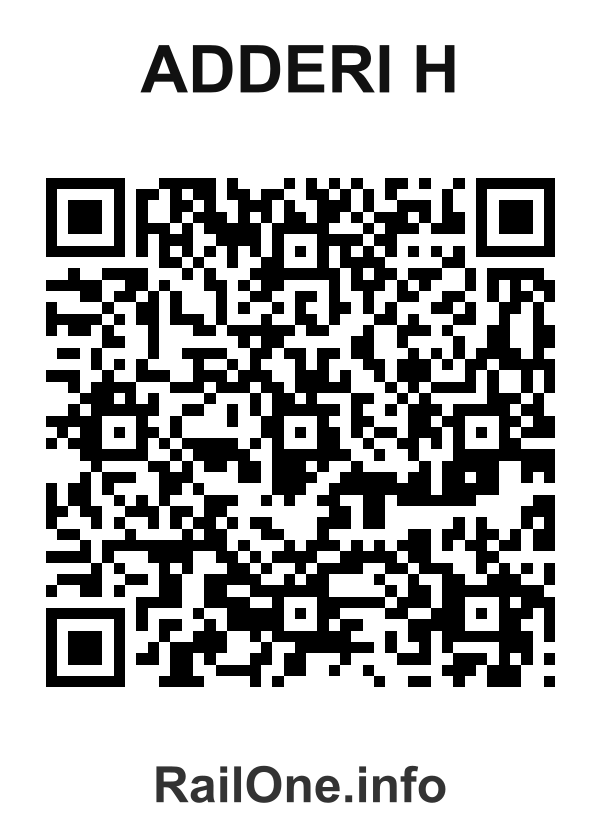 RailOne QR Code for Adderi H station