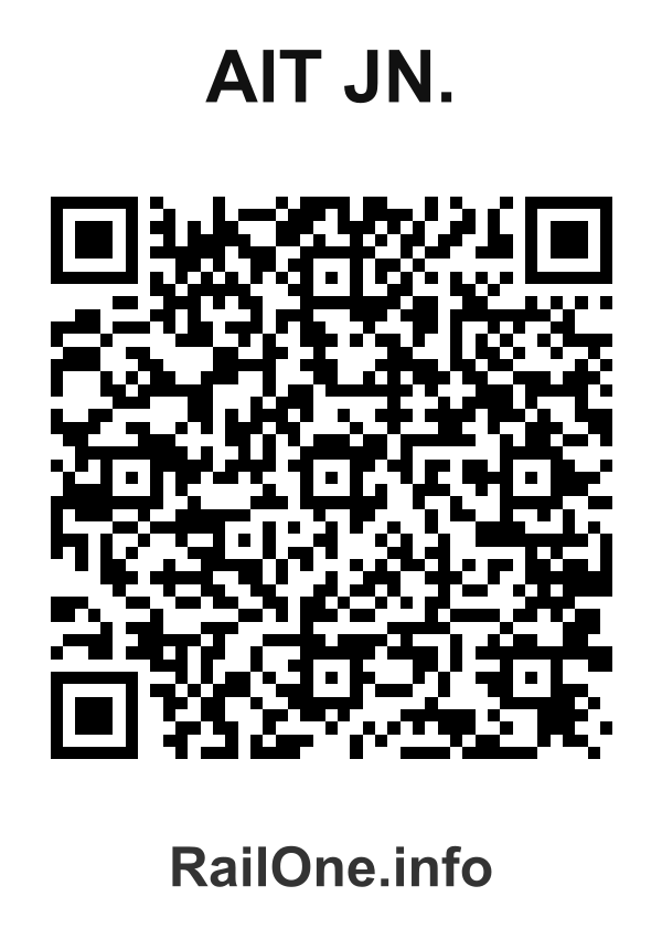 RailOne QR Code for Ait Jn. station