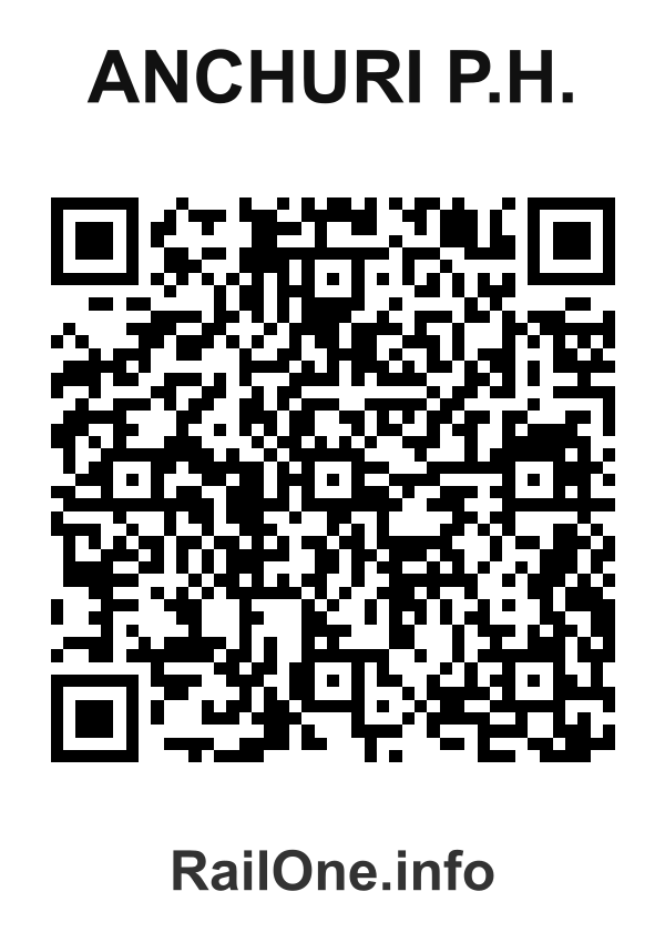 RailOne QR Code for Anchuri P.h. station
