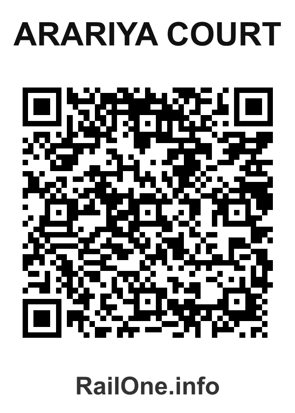 RailOne QR Code for Arariya Court station