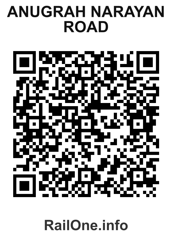 RailOne QR Code for Anugrah Narayan Road station