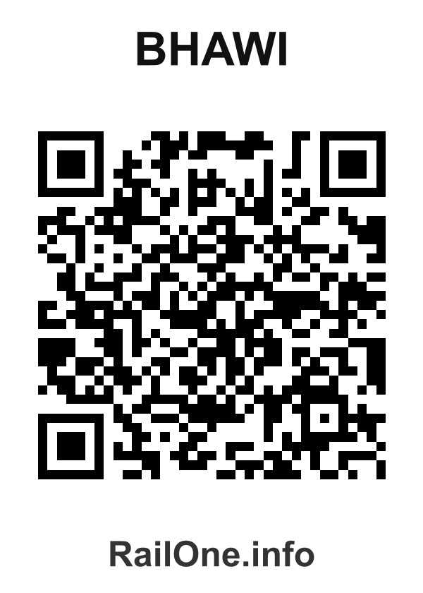 RailOne QR Code for Bhawi station