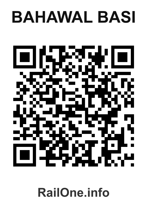 RailOne QR Code for Bahawal Basi station