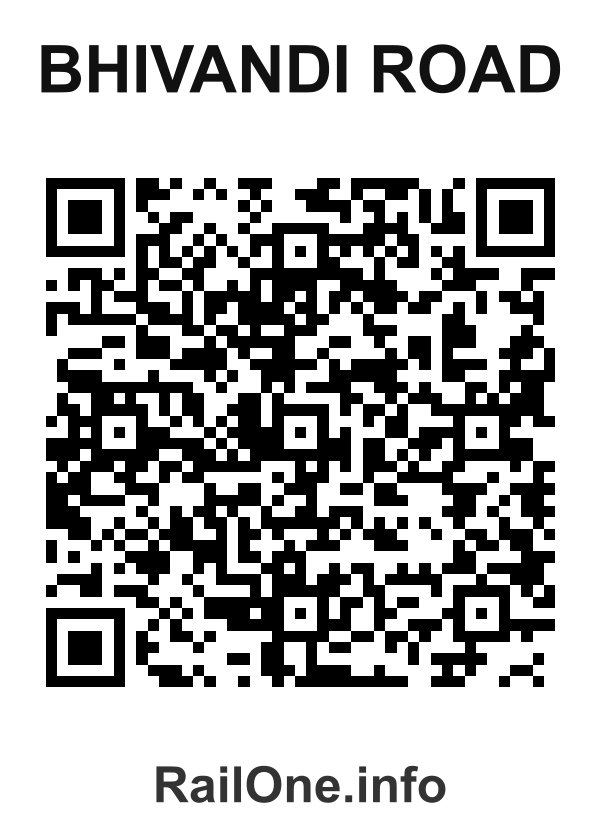 RailOne QR Code for Bhivandi Road station