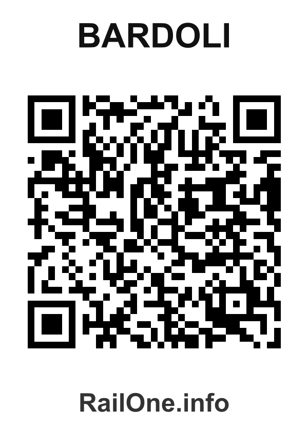 RailOne QR Code for Bardoli station