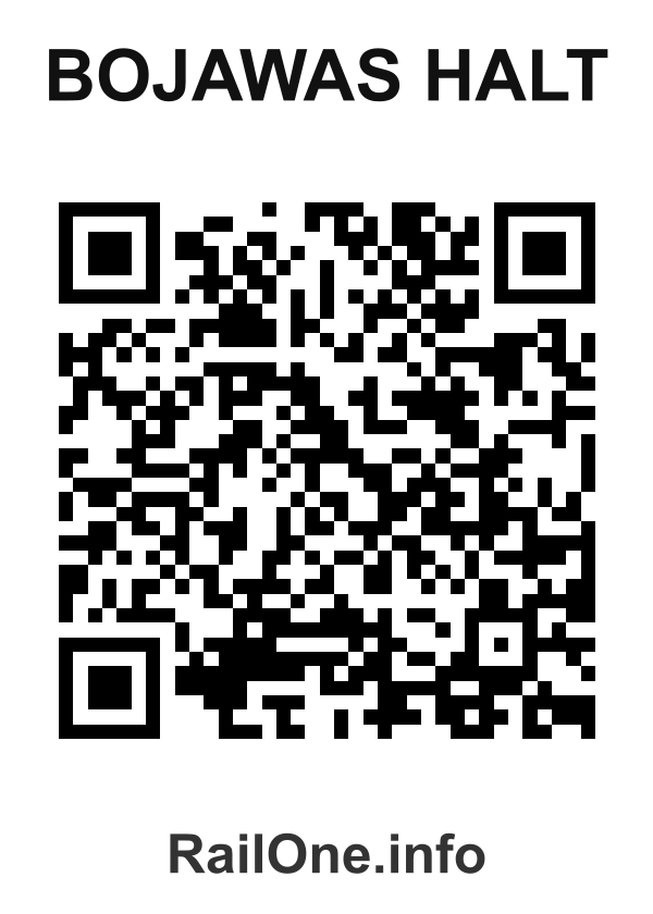 RailOne QR Code for Bojawas Halt station