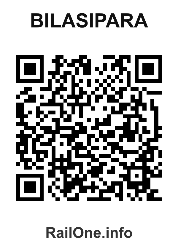 RailOne QR Code for Bilasipara station