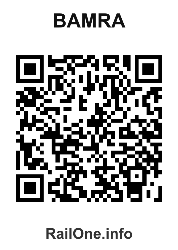 RailOne QR Code for Bamra station