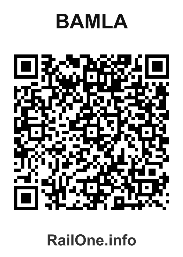 RailOne QR Code for Bamla station