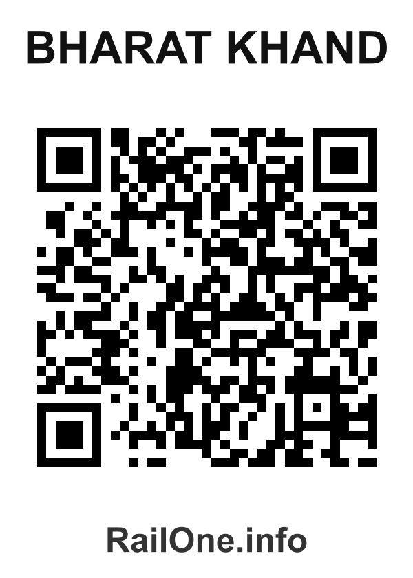 RailOne QR Code for Bharat Khand station
