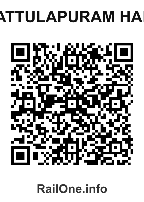 RailOne QR Code for Battulapuram Halt station