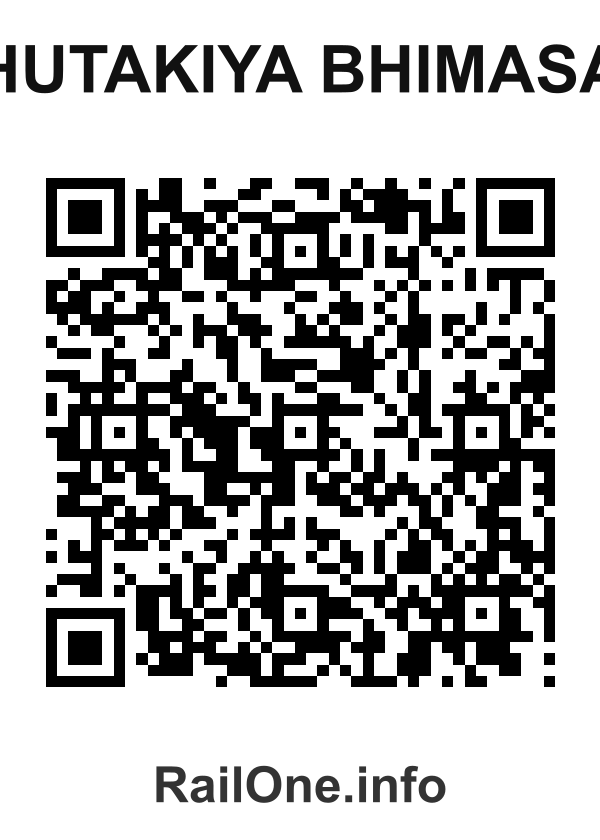 RailOne QR Code for Bhutakiya Bhimasar station