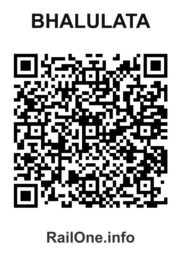 RailOne QR Code for Bhalulata station