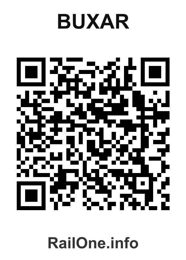 RailOne QR Code for Buxar station