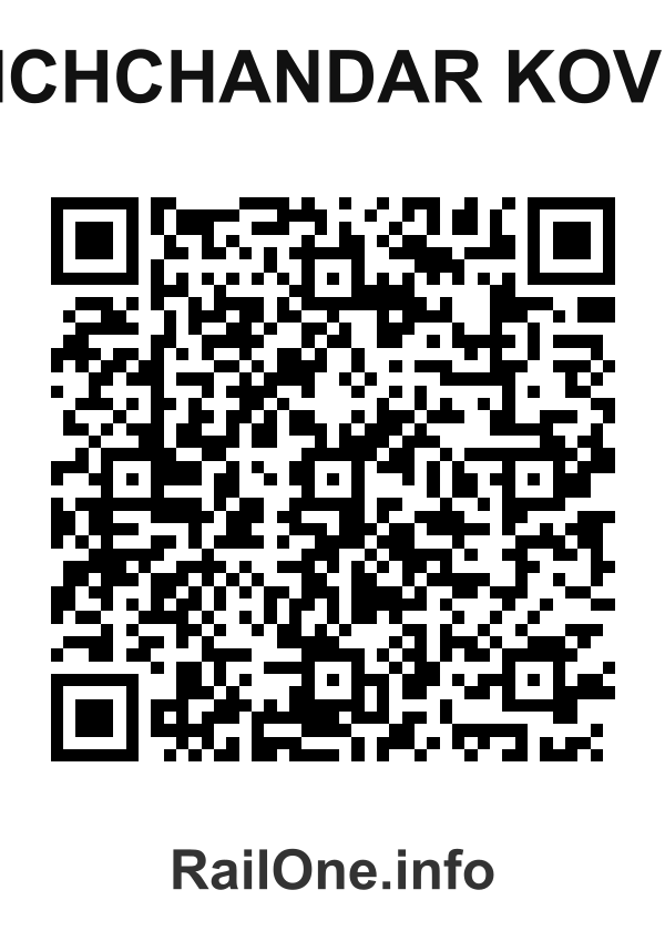 RailOne QR Code for Pichchandar Kovil station
