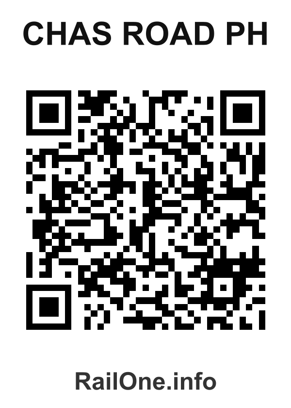 RailOne QR Code for Chas Road Ph station