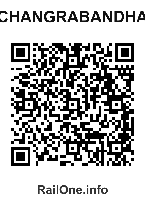 RailOne QR Code for Changrabandha station