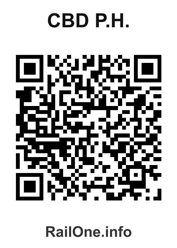 RailOne QR Code for Cbd P.h. station