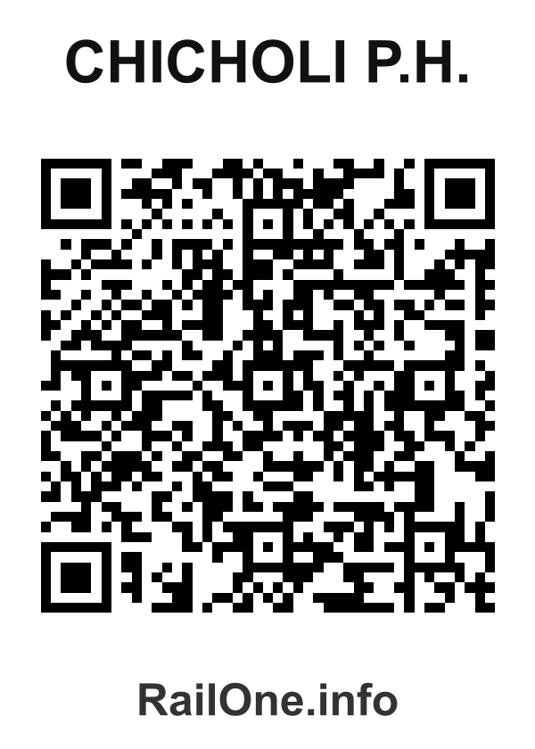 RailOne QR Code for Chicholi P.h. station