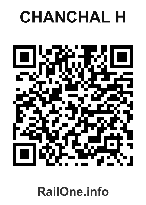 RailOne QR Code for Chanchal H station