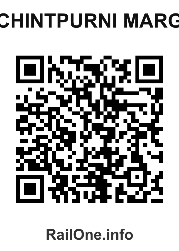 RailOne QR Code for Chintpurni Marg station