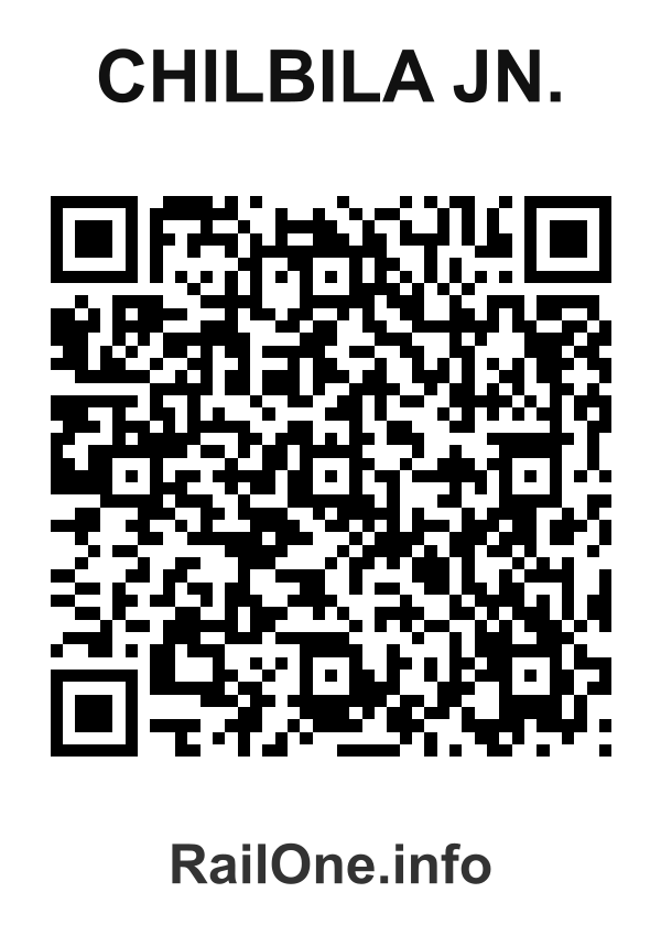 RailOne QR Code for Chilbila Jn. station