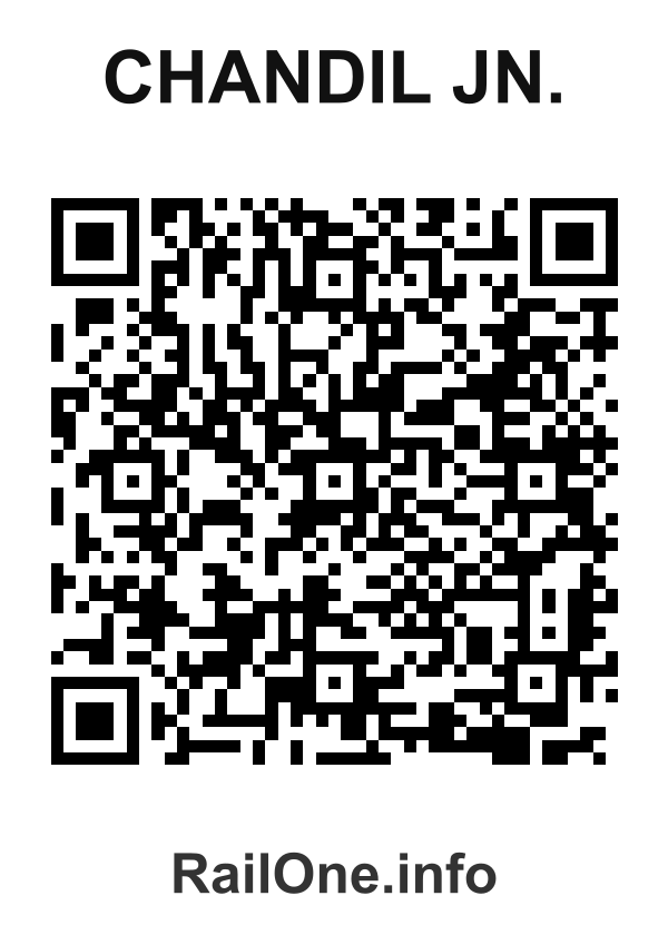 RailOne QR Code for Chandil Jn. station