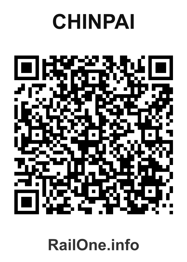 RailOne QR Code for Chinpai station
