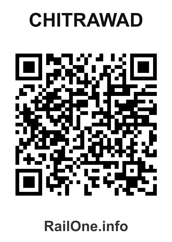 RailOne QR Code for Chitrawad station