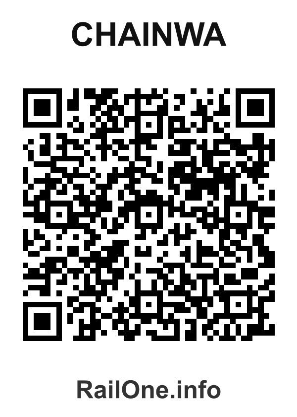 RailOne QR Code for Chainwa station