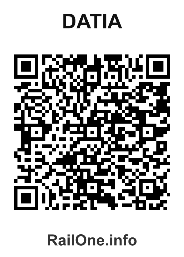 RailOne QR Code for Datia station