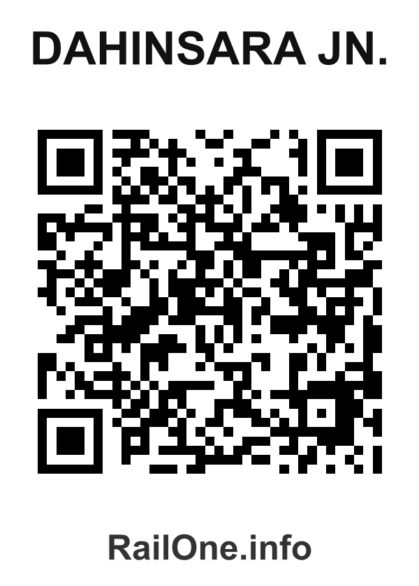 RailOne QR Code for Dahinsara Jn. station