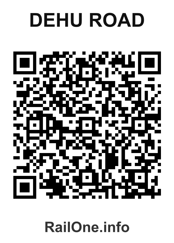 RailOne QR Code for Dehu Road station