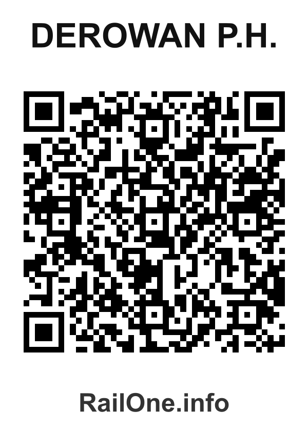RailOne QR Code for Derowan P.h. station