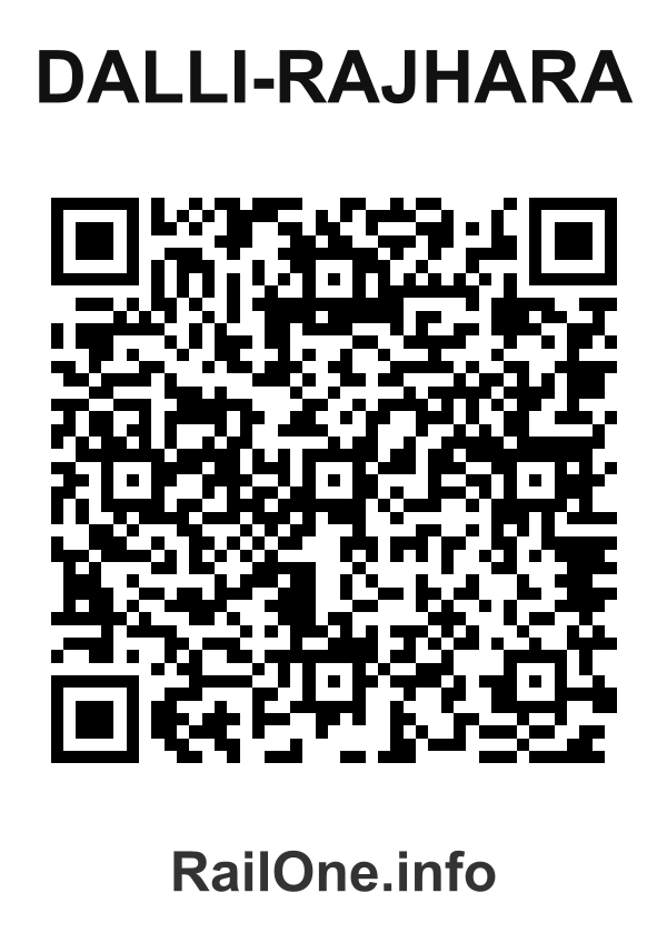RailOne QR Code for Dalli-rajhara station