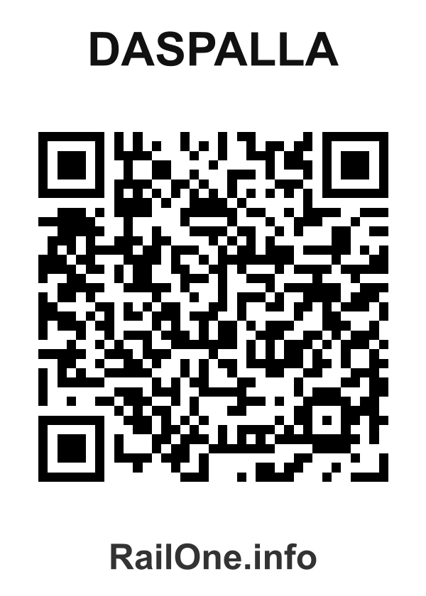 RailOne QR Code for Daspalla station