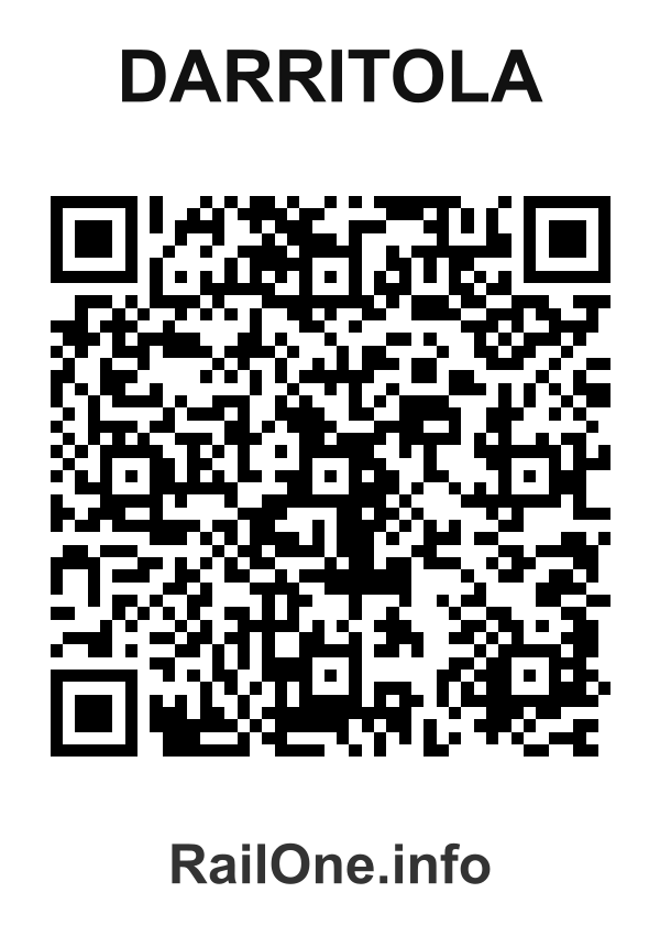 RailOne QR Code for Darritola station