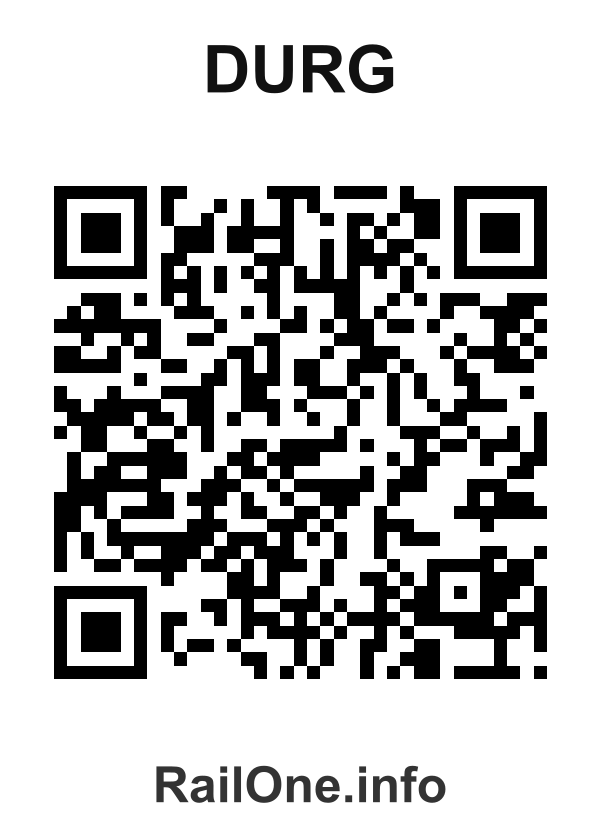 RailOne QR Code for Durg station