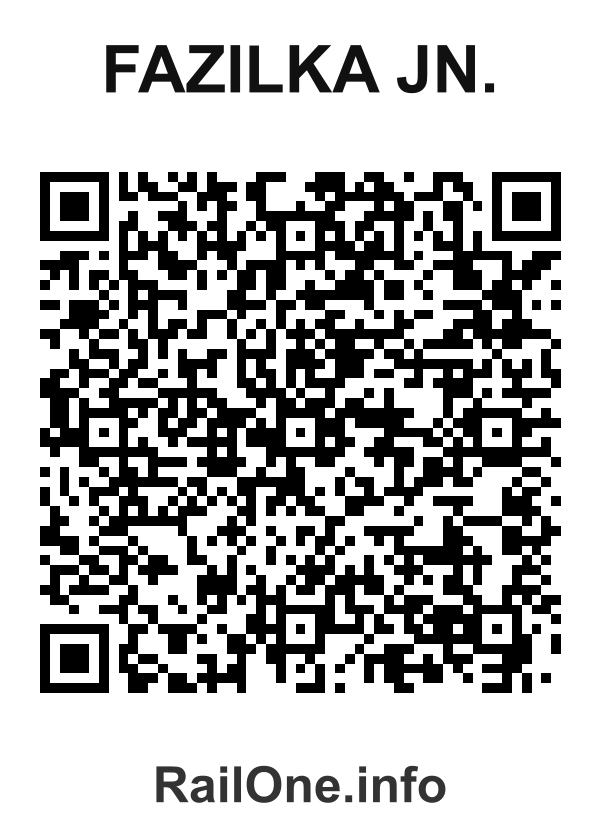 RailOne QR Code for Fazilka Jn. station