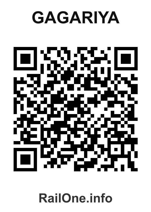 RailOne QR Code for Gagariya station