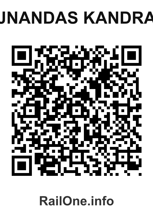 RailOne QR Code for Jnandas Kandra station