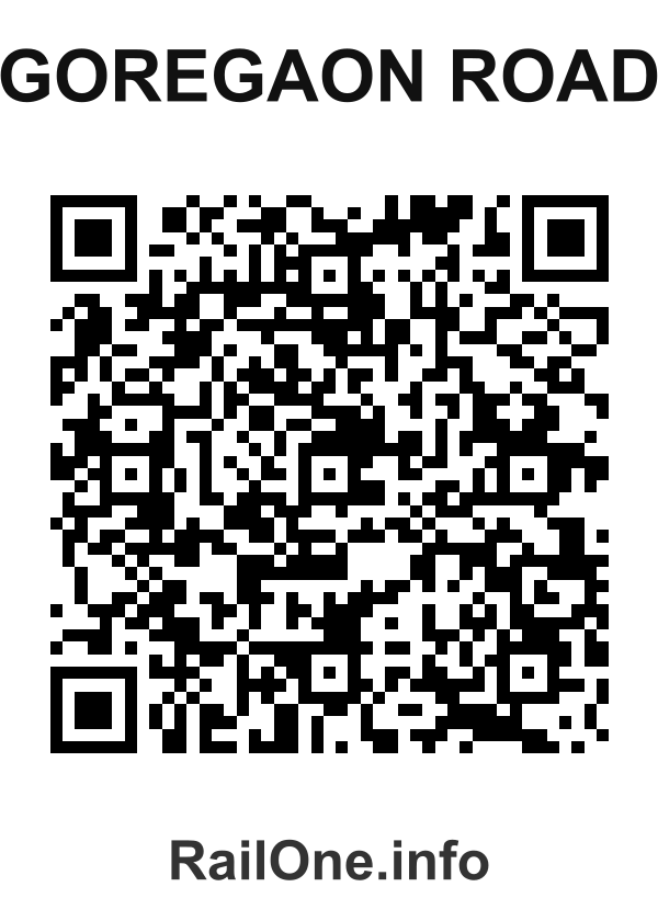 RailOne QR Code for Goregaon Road station