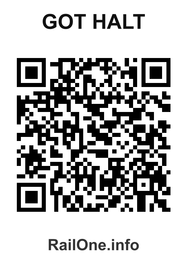 RailOne QR Code for Got Halt station