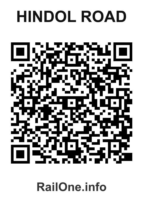 RailOne QR Code for Hindol Road station