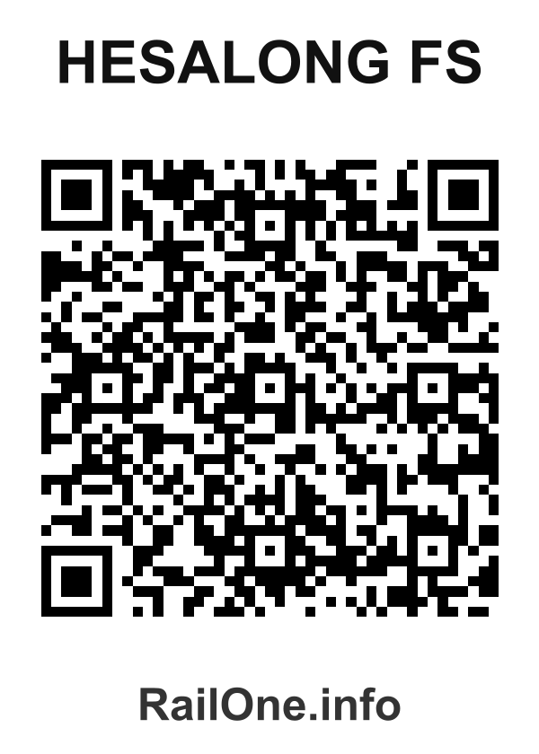 RailOne QR Code for Hesalong Fs station