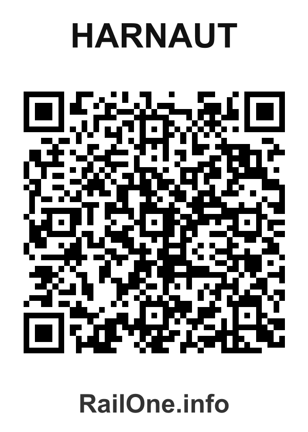 RailOne QR Code for Harnaut station