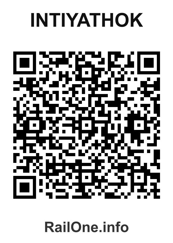 RailOne QR Code for Intiyathok station