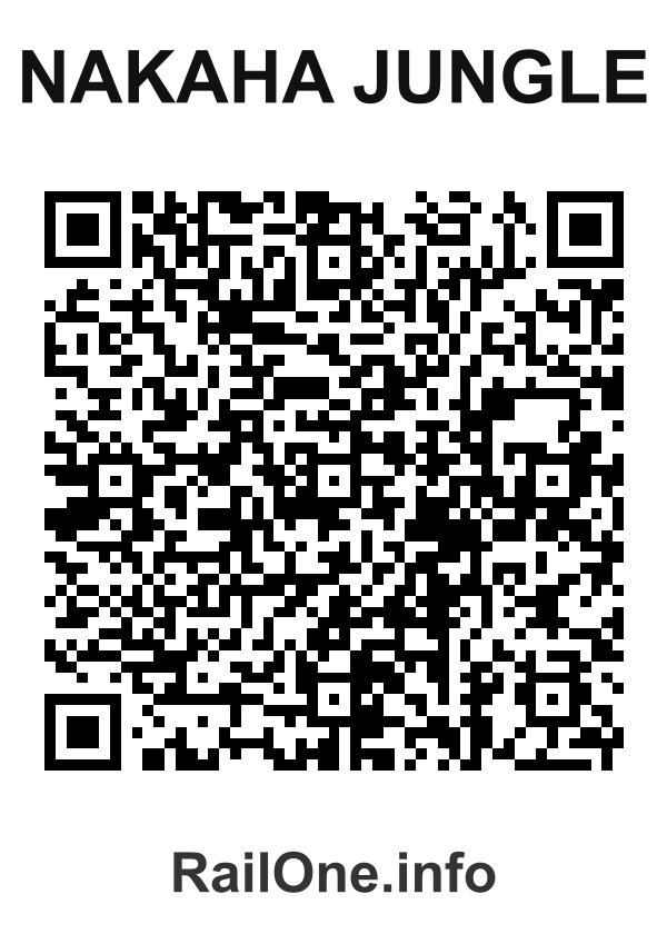 RailOne QR Code for Nakaha Jungle station