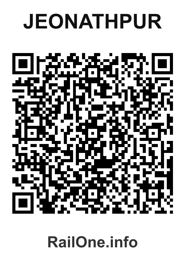 RailOne QR Code for Jeonathpur station