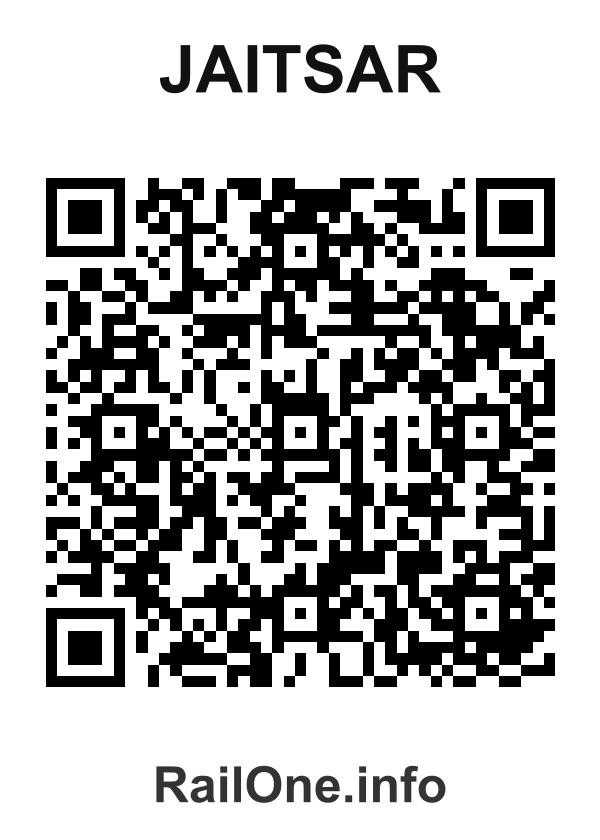 RailOne QR Code for Jaitsar station